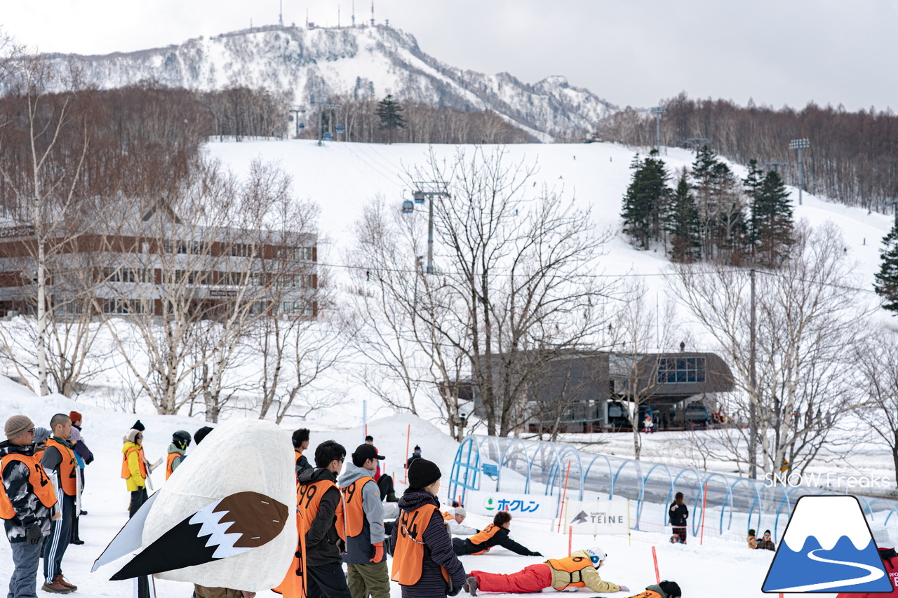 サッポロテイネ｜山頂積雪 285cm！絶好の春コンディションのゲレンデは、『アルペンスキー大会』『モーグル大会』『テイネ雪山祭り』『北海道米そり選手権2026』で大盛り上がり～(^^)v